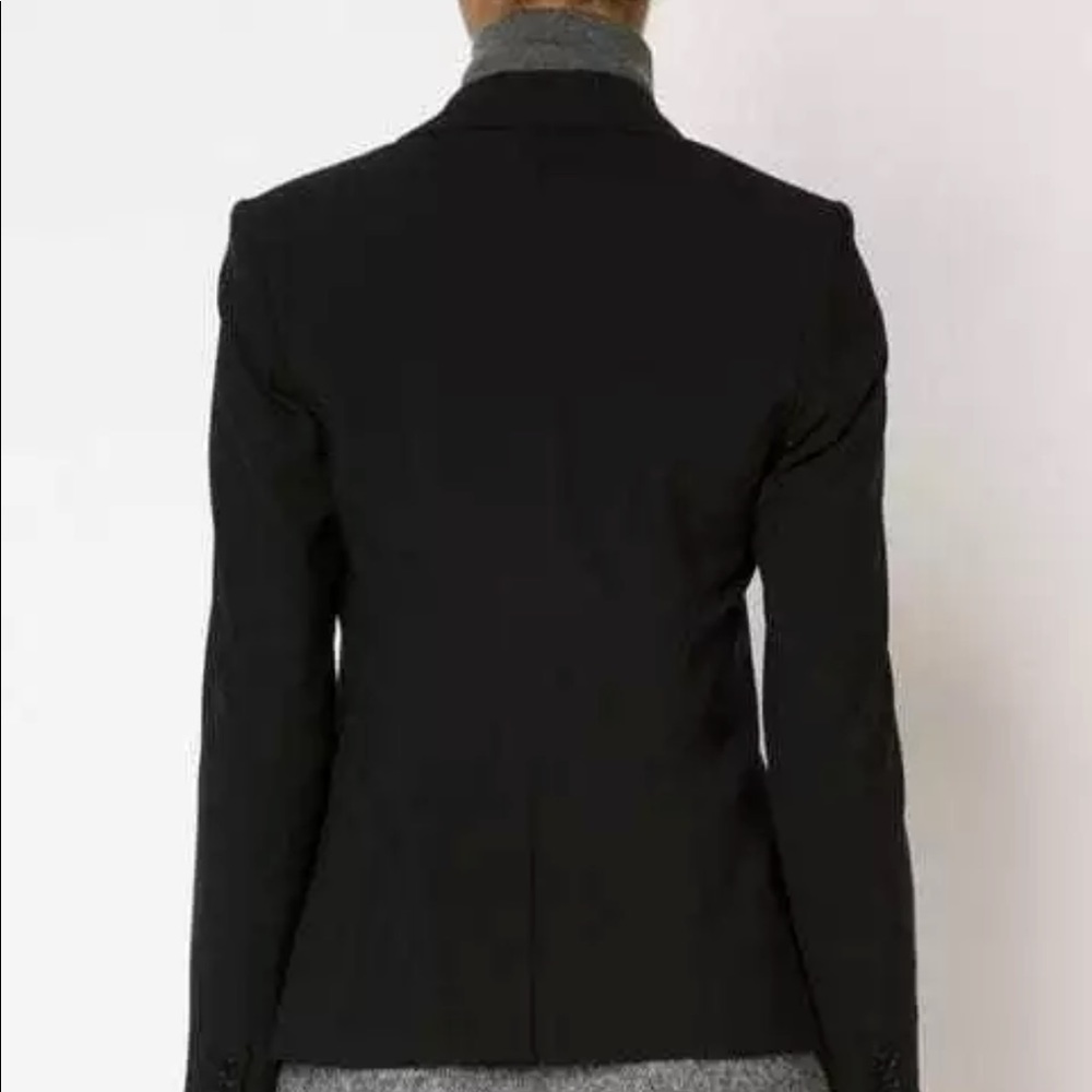 Theory Black Gabe Blazer Size 4 Like New MSRP $425